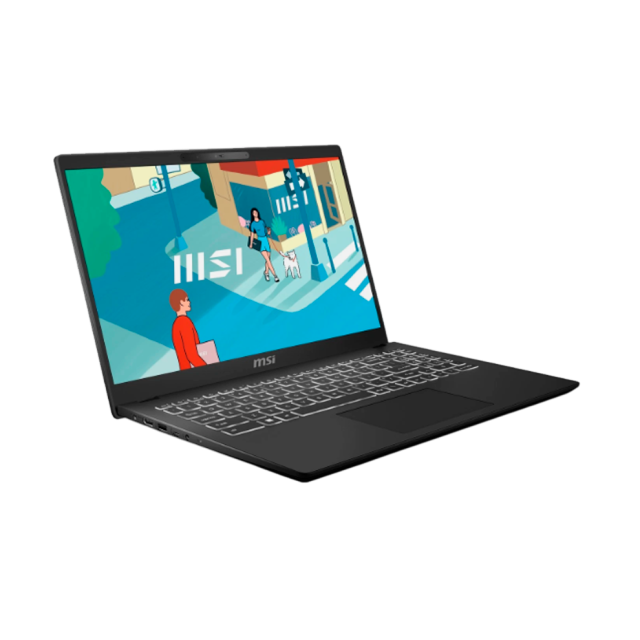 Ноутбук MSI Modern 15 B13M (Intel Core i9 13900H/15.6" 1920x1080/32Gb/1Tb SSD/Intel Iris Xe Graphics/Wi-Fi/Bluetooth/Win 11 Home) Черный - фото
